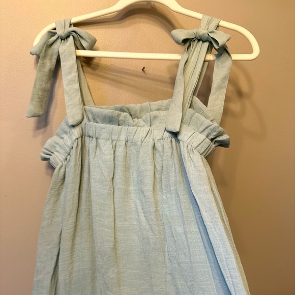 NWT Blu Pepper Tie Strap Dress - Large - Picture 3 of 7